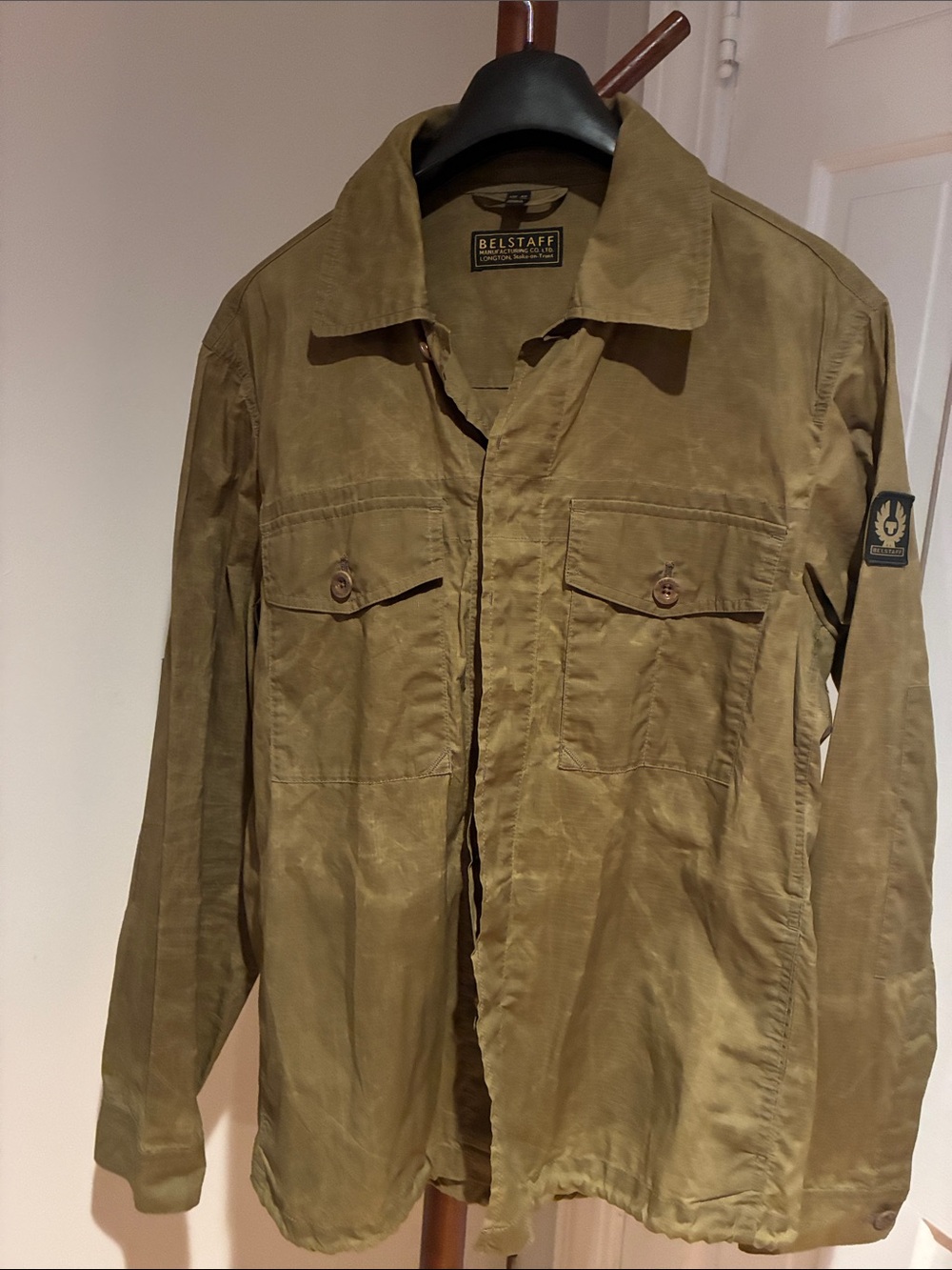 Belstaff Recon Overshirt Vintage Olive